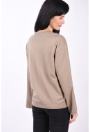 Bluza Dama Jjxx Jxandrea Loose Every Logo Brindle